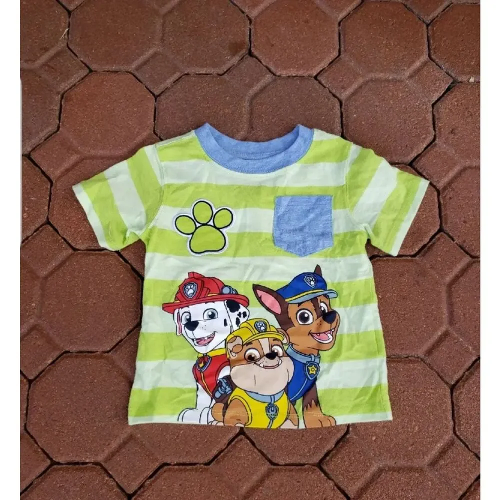PAW Patrol Toddler Boy 4-Piece Set 2T - Cotton Pajamas, Sweatshirt & T-Shirt PJs